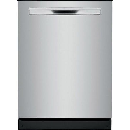 Frigidaire 24-in. ESTAR Built-in Dishwasher with 9 Cycles and Dual OrbitClean - Energy Efficient FGIP2468UF